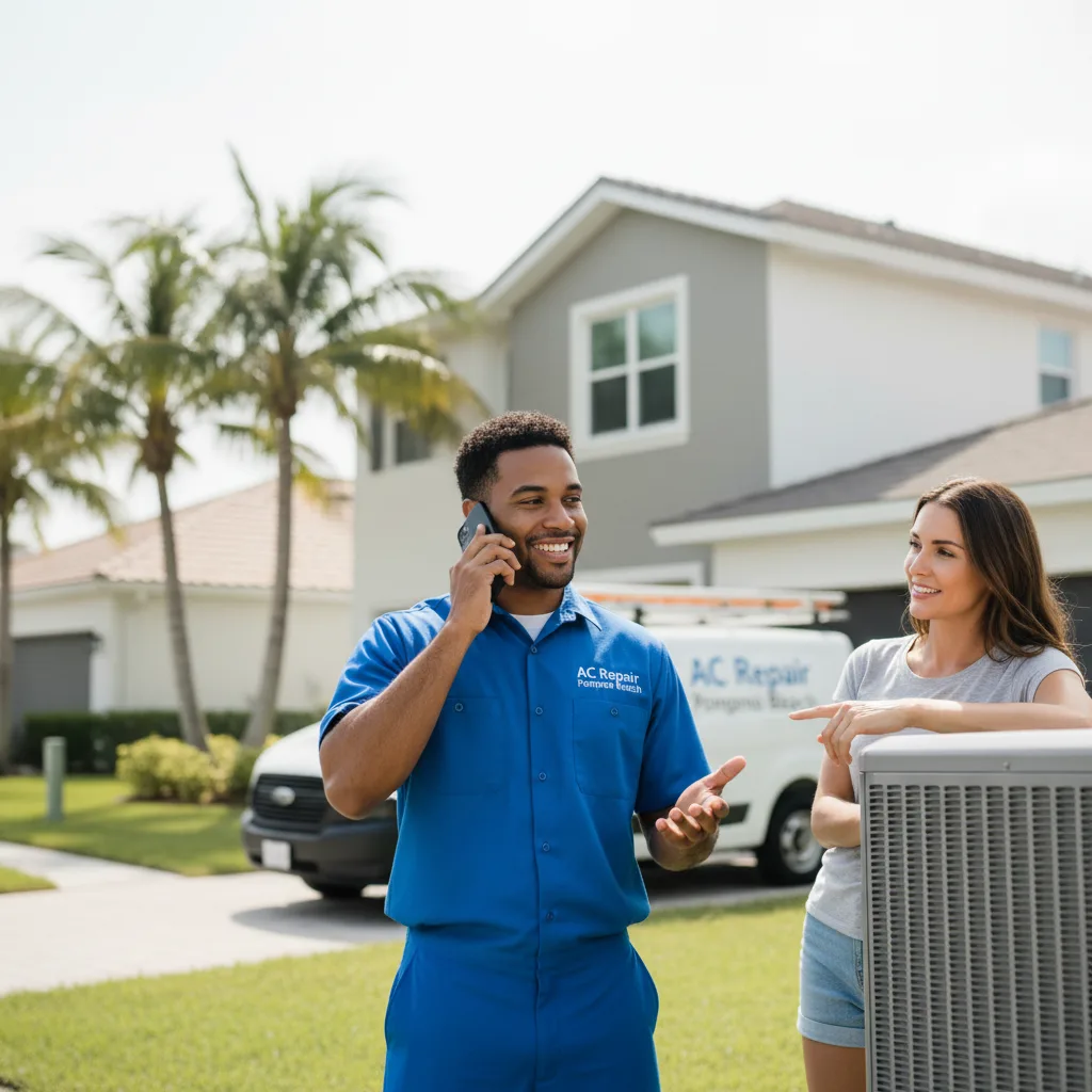 AC Repair Pompano Beach customer support in Hickory Hills